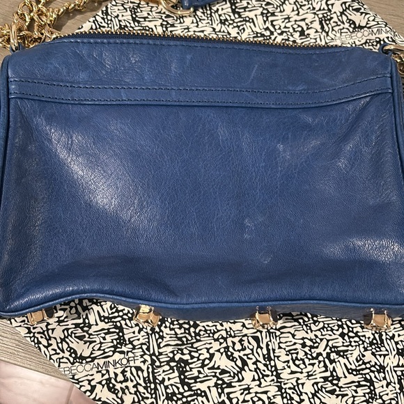 Rebecca minkoff blue crossbody - Picture 7 of 10